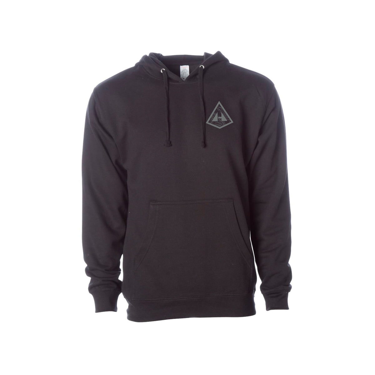 Hyperlite Mountain Gear Apparel Black / XS Topo Logo Hoodie