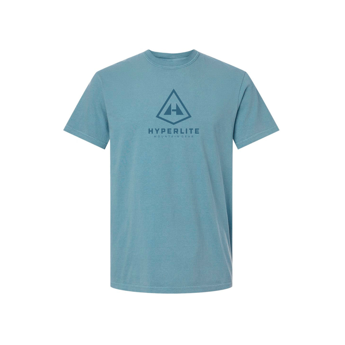 Hyperlite Mountain Gear Apparel Ice Blue / S Vertical Logo Tee