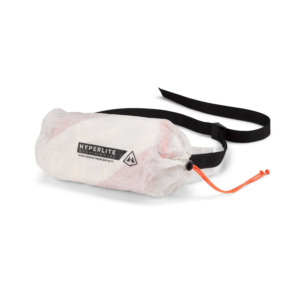 Front view of the Hyperlite Mountain Gear River Rescue Throw Bag made from DCH50