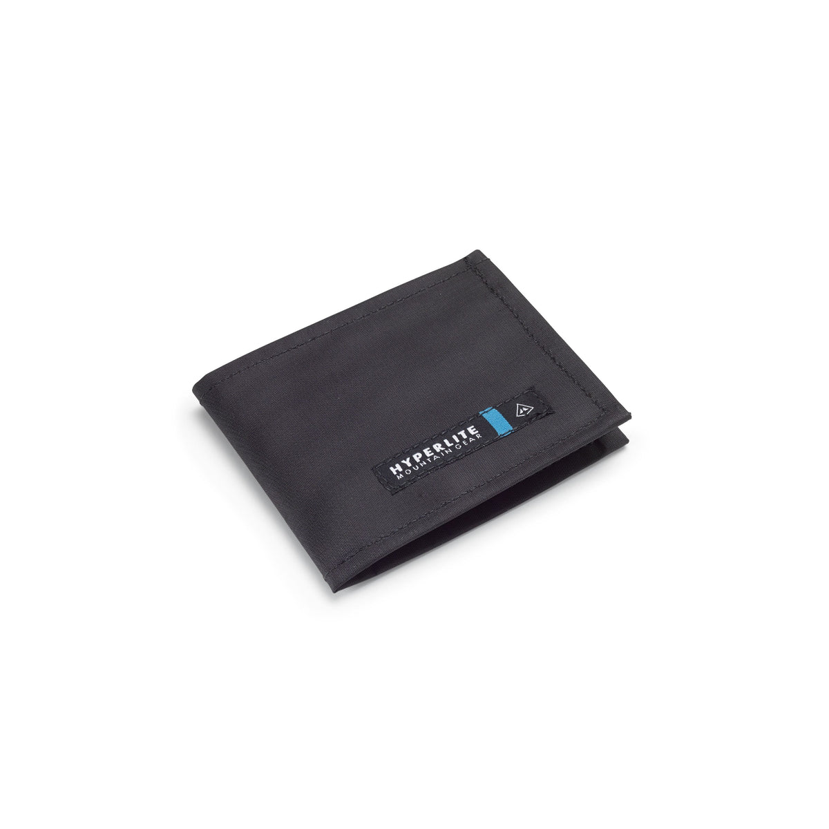Front view of Hyperlite Mountain Gear's The Minimalist Wallet in Black