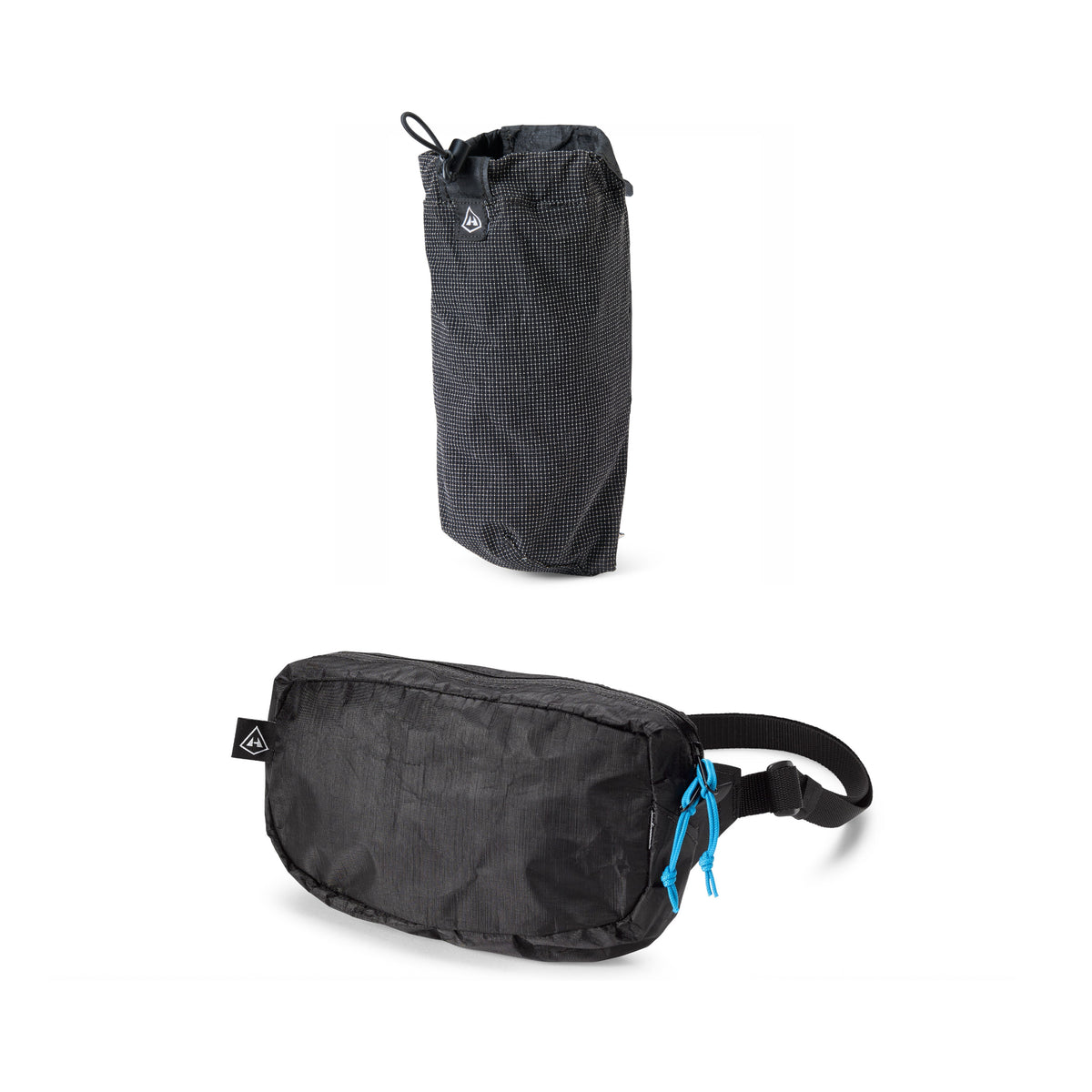 Front view of Hyperlite Mountain Gear's Wander Bundle in Black