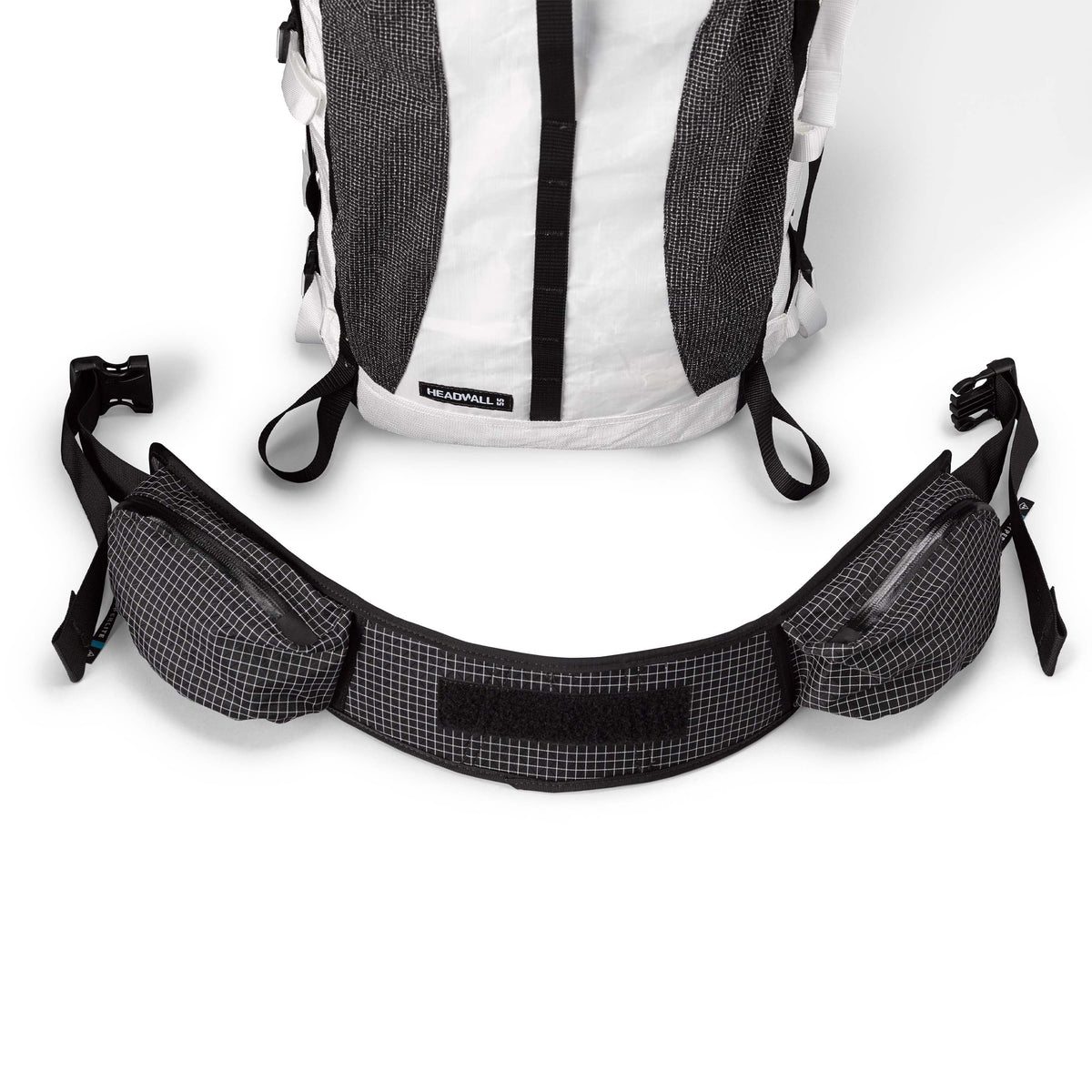 Hyperlite Mountain Gear Headwall 55's Hardline with Dyneema® dual-density hip belt removable hip belt