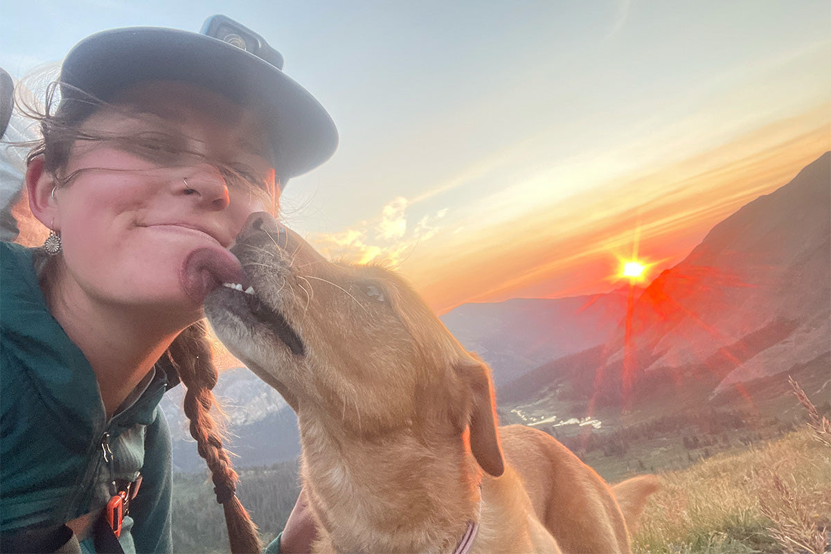 ONE WINDRIDER, SIX FEET: CHLOE AND AMBER HIKE THE COLORADO TRAIL