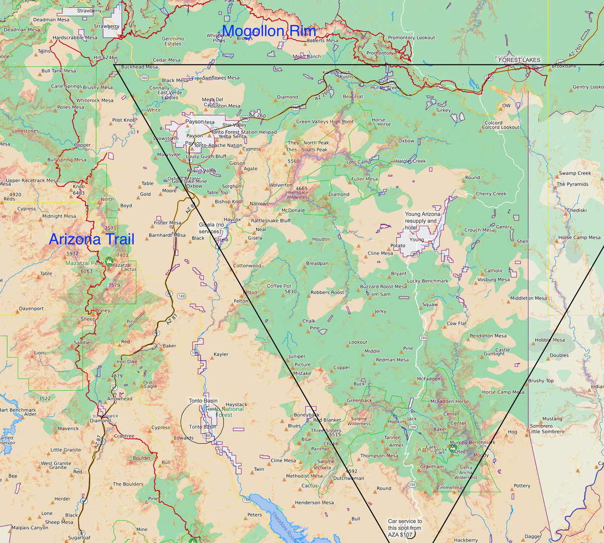 Ground Control to Major Trip Planning in Arizona